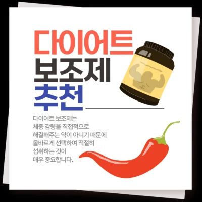 다이어트 보조제